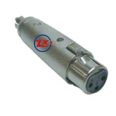 0278 - PLUG ADAPTADOR - LS1040 RCA PARA CANNON MACHO XLR/RCA 3 VIAS