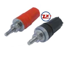 0205-70 - BORNE JS3-1 4x39 - Vermelho - Preto