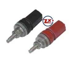 0205-75 - BORNE JS3-2 - Vermelho - Preto