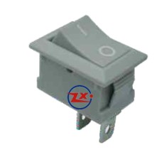 0022-1 – Chave Gangorra KCD1-101 2T 2A/8A Cinza com marcação