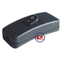 0031-6 – Chave Gangorra KCD1-112 6A Preta (meio de fio)