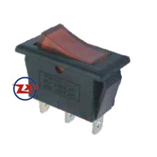 0037 – Chave Gangorra KCD2-102N com neon 3T 15A 250V com ou sem marcação cores: az/vd/vm