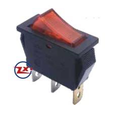 0040 – Chave Gangorra KCD3-102N 3T 15A30A 250V sem marcação cores: verde ou vermelha