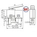 0064 - Chave Micro Switch - KW11-3Z-5-3T - 18mm