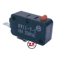 0065-5 - Chave Micro Switch - KW11-7-1 N/A - Cinza / Preto