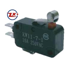 0066 - Chave Micro Switch - KW11-7-2 - 14mm com Roldana