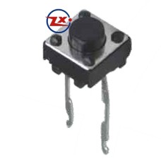 0072-0 - Chave Tactil - 6X6X65 CJ27 2T 180° pt 6650