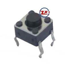 0072 - Chave Tactil - KFC-A06-6X6X5 4T 180° /  KFC-A06-6X6X6 4T 180°