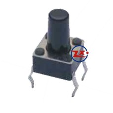 0074-1 - Chave Tactil - KFC-A06-6X6X11 4T 180°