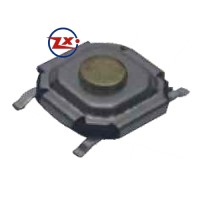 0091 - Chave Tactil - KFC-A06-5,2X1,6 SMD Amarelo Branco