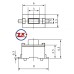 0091 - Chave Tactil - KFC-A06-3X6X4,3 SMD 2T 180° Pt Vm