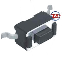 0091 - Chave Tactil - KFC-A06-3X6X4,3 SMD 2T 180° Pt Vm