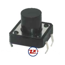 0093-10 - Chave Tactil - KFCA06 12X12X9,5 4T 180°