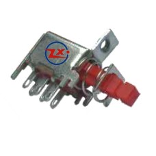 0147-1 - Chave Tecla - A03-3 Com e sem Trava Vermelho