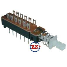 0162 - Chave Tecla - KZJ 2X4 Com Trava / Sem Trava