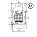 YHS-TR-B - CHIP DE LED SMD -50W - 70W - 100W
