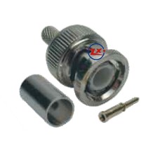 0298-1 - CONECTOR BNC - HBN-001 RG58 PARA CLIPAR MACHO