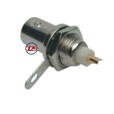 0298-5 - CONECTOR BNC - HBN-028 BNC FÊMEA PARA PAINEL COM ROSCA