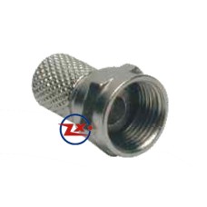 0301-8 - CONECTOR F - HBN-208 CONECTOR MACHO F - a)RG59/U - b)RG58/U