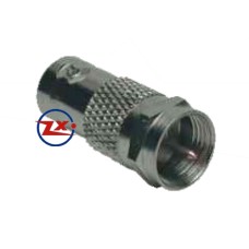 0302-7 - CONECTOR F - HBN-240 ADAPTADOR F MACHO / BNC FÊMEA