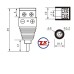 0303-14 - CONECTOR F - FL-08