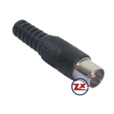 0303-F - CONECTOR F - HPM-233 9,5mm - 2,3mm COAXIAL TV FÊMEA PLUG