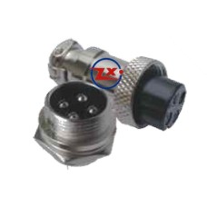 0288 - CONECTOR MIKE - LS-3003-3010 4 VIAS MACHO / FÊMEA