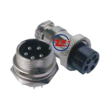 0289 - CONECTOR MIKE - LS-3004-3011 - 5 VIAS MACHO / FÊMEA