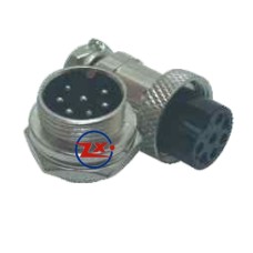 0291 - CONECTOR MIKE - LS-3006-3013 - 7 VIAS MACHO / FÊMEA