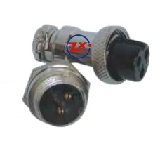 0292-1 - CONECTOR MIKE - LS3001-3008 - 2 VIAS DOURADO