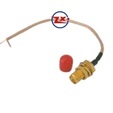 1060 - CONECTOR SMA - SMAKY-1 SMA RETA PARA PAINEL FÊMEA COM CABO