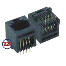 0740 - YH52-10 8P8C RJ45 PRETO/ CINZA 