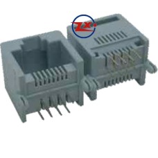 0755-1 - YH55-05 8P8C RJ45 PRETO/CINZA