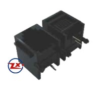 0782-1 - YH55-33 6P2C PRETO RJ11