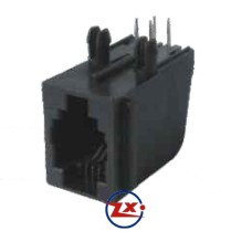 0784 - YH57-01 4P4C RJ11 PRETO