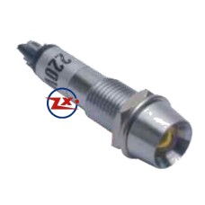 0172 - Sinalizador (Olho de Boi) XD8-1 12V 24V 110/220V - Vermelho Verde Amarelo