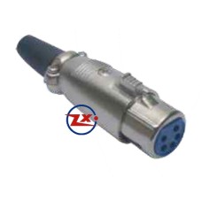 0267-2 - PLUG CANNON LS1013 FÊMEA 5 VIAS XLR