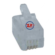 0652 - YH003 4P4C TOP RJ11 PLUG MODULAR