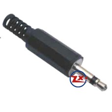 0254 - PLUG - P1 MONO - 2,5mm Plástico