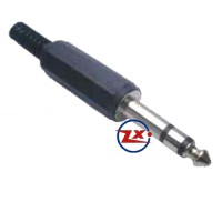 0257 - P10 STEREO - 6,35mm PLÁSTICO