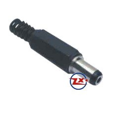 0258 - PLUG -P4 DIAMETRO  - 2,1mm PLÁSTICO