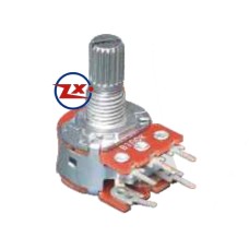 0202-6 - POTENCIÔMETRO -  WH148-1AK-6T COM CHAVE 100K