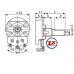 0202-9 - POTENCIÔMETRO - WH 0241-L140 - 470Ω  1K  2K  4,7K  10K  20K  47K  100K  250K  470K  1M  2,2M