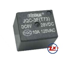 0502 - RELÊ - T73 DC 6V 10A 5T 125V -  T73 DC 5V 10A 5T 125V