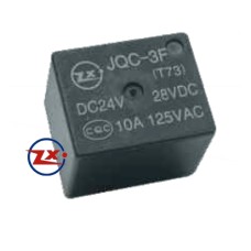 0504 - RELÊ - T73 JQC-3F 24V 10A 5T 125V