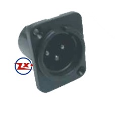 0273-3 - SPEAKON - LS1030 MACHO PAINEL PLÁSTICO XLR 3 VIAS 180°