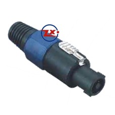 0273-9 - LS5017-1 SPEAKON MACHO 2/4 PINOS AZUL