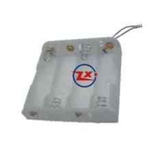 0417 - PARA 4 PILHAS PARALELA CANOA - BRANCO/PRETO