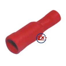 1020 - TERMINAL TIPO BALA - FRD-1,25-156 - Vermelho