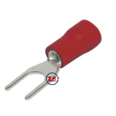 1032 - TERMINAL FORQUILHA - SV - 1,25 - 4 - Vermelho